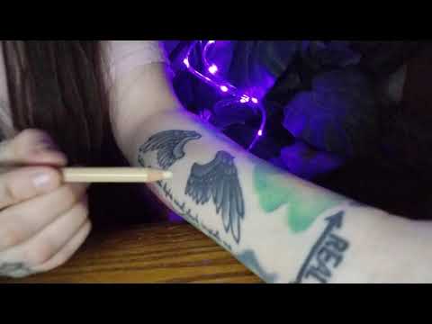 ASMR ⭐ Tattoo Tracing