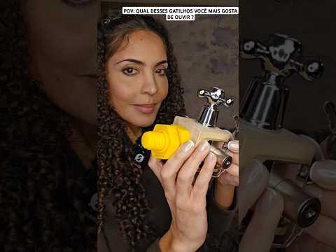 ASMR  POV:QUAL DESSES GATILHOS VOCÊ MAIS GOSTA DE OUVIR ? #asmrGATILHOS #asmrbrasil #relax