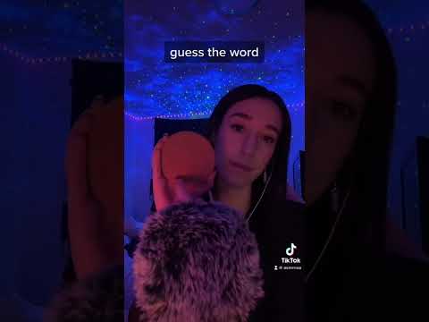 #asmr guess the word!