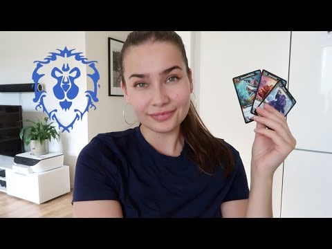 ASMR My Alliance World of Warcraft TCG Collection