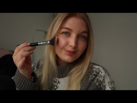 ASMR Get Ready With Me - Skincare & Make-Up Routine