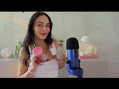 Basic ASMR with only pink Trigger 🌺🍒🎀💕 (German/Deutsch)