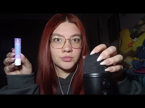 LIP BALM APPLICATION, PENSIERI NEGATIVI, MIC SCRATCHING e tanti MOUTH SOUNDS 😴💜 | ASMR ITA