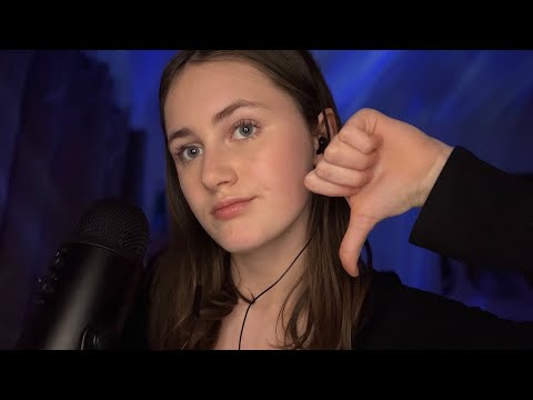 Les triggers que je n’aime pas en ASMR..👎