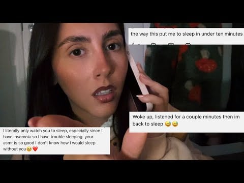 ASMR- Putting you to sleep in 10 minutes flat😴 (nape of your neck, phone call, massage etc❤️‍🔥) 