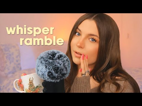 ASMR Cozy Coffee Chat ☕️🍂 Pure Whisper Ramble