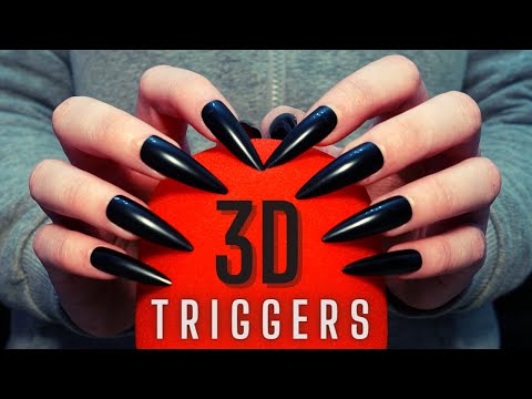 Asmr Sleep Triggers - Brain Melting Mic Scratching ,Tapping,Brushing & Massage -No Talking for Sleep