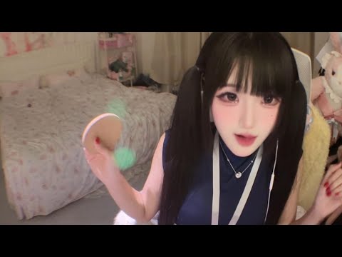 ASMR Long Nails | Sleepy Cosplay Accent Triggers