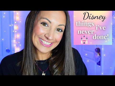 ASMR Trying DISNEY Things I've *NEVER* Done! 🏰✨