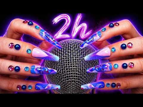 2 HOURS of BRAIN-MELTING ASMR 😵‍💫✨ Mic Scratching, Crunchy Sounds & Deep Sleep