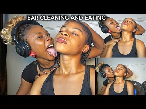 ASMR Deep Ear Cleaning* Ear Flossing, PimplePopping, Head Scratching & Ear Eating nitpicking 