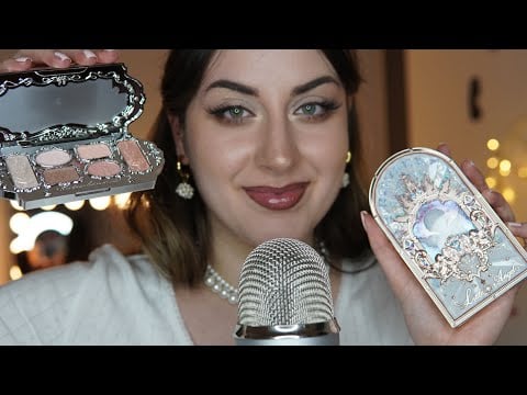 ASMR Deutsch ich zeige euch mein Make Up 💄 Show & Tell, Rambling, Whispering, Make up Sounds