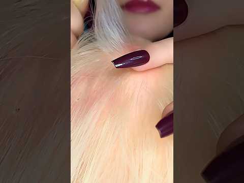 asmr hair pulling #asmr #satisfying #shorts #asmrhairplay