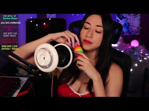 VEN POR TU ASMR 🌝 A S M R EN VIVO/ LIVE 🌝 !s !tip !cofres !earlicking