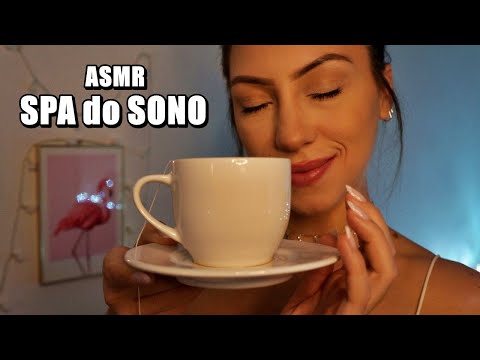 ASMR SPA do SONO | os cuidados mais relaxantes para você dormir!