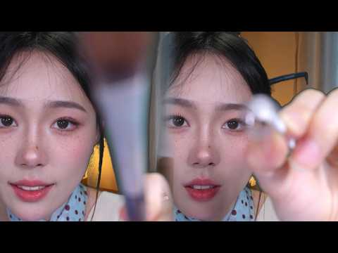 【周小小ASMR】临近下班！突然来客人被迫加班化妆｜Forced to work overtime before closing