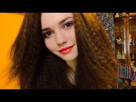 Prim ASMR Crimping My Hair 💛