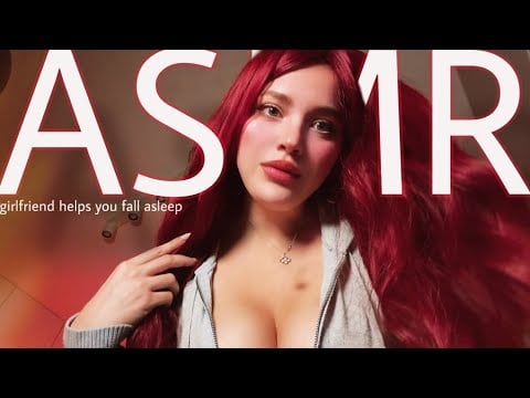 ASMR: girlfriend helps you fall asleep 