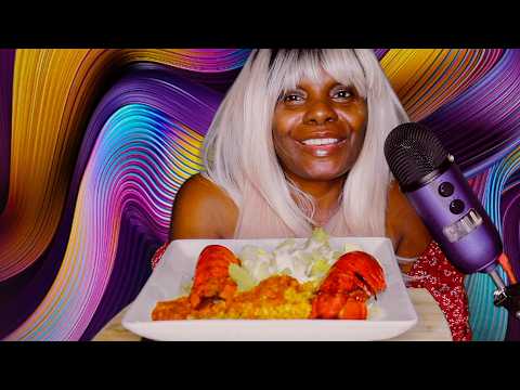 Spicy Buttery Lobster ASMR Ewm Eating Sounds