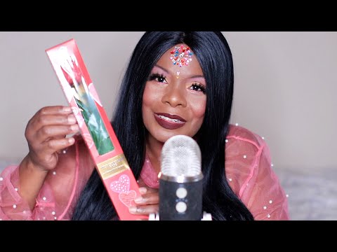 Nice Milk Chocolate Rose ASMR Eating Sounds