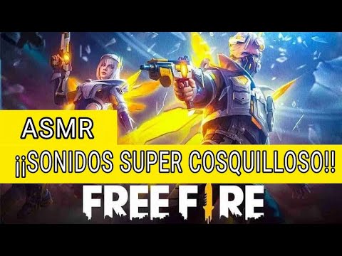 ASMR sonidos MUY relajantes con Gameplay de FREE FIRE