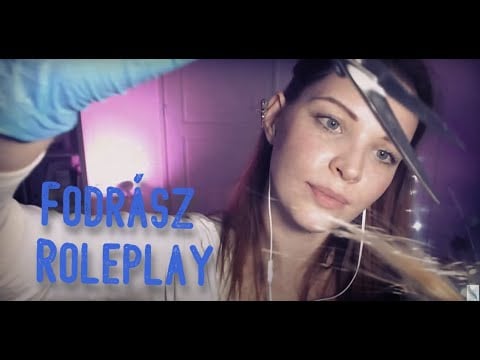 ASMR @ Fodrász roleplay/ Hair care in my ASMR Spa Salon