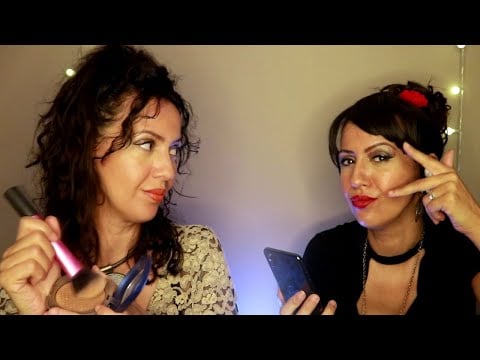 💤 un maquillage relax par Ricky et Morti (détente et humour)