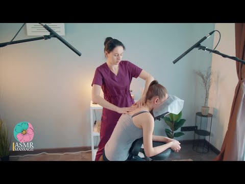 Warm ASMR Chair Massage Experience