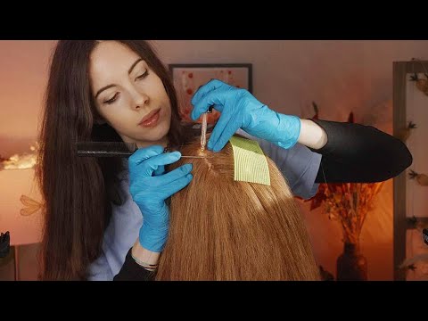 ASMR Satisfying Scalp Cleanse, Dandruff Removal & Scalp Detox