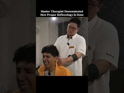 (ASMR) Total Tension Melt: Taiwanese Foot Reflexology & Upper Body Stretch (Neck & Shoulders)