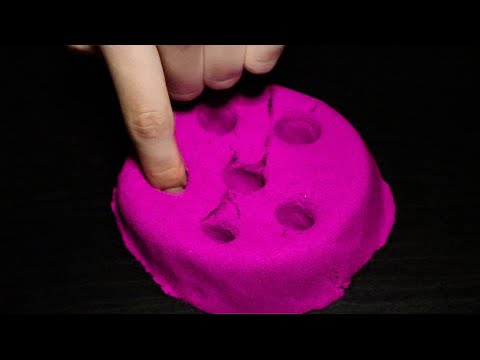 ASMR Kinetic Sand | Cutting, Crushing, Squishing