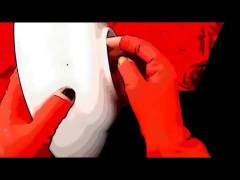 Tomatoe Red Tapping with Rubber Gloves [[ASMR]]