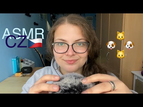 ASMR CZ pokec o životě a projektu Petheroes | zvuky chlupatého mikrofonu 💕