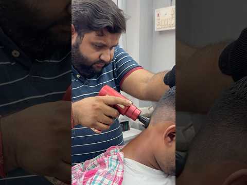 Shamboo Barber Gun Massage #asmr #thebarbersarms #headmassage #indianbarber