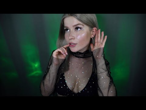 ASMR trigger words from space 🪐 Fluffy mic scratching, rubbing, close whispers, breathing ✨