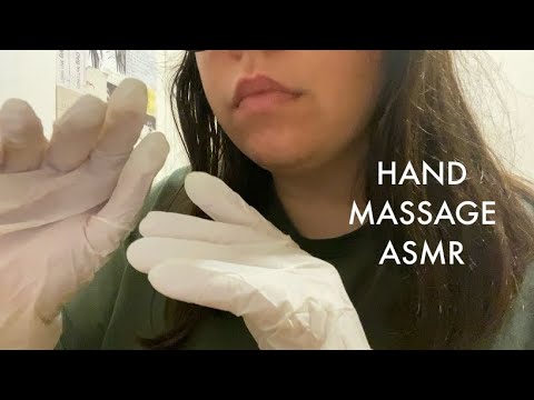 Ellerine Masaj Yapıyorum ASMR (Türkçe ASMR) Eldiven Sesleri 