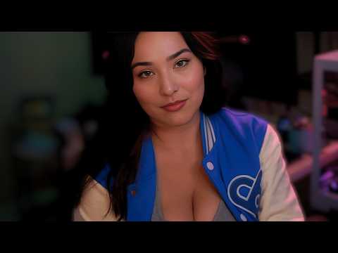 ASMR Artsy Girl in the Back of Class Sketches You ✏️📚 (Back to School Roleplay)