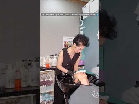 Hair ASMR Magic Straight | Calm Clean Shampoo Ritual After Hair Transformation