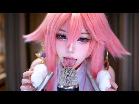 【ASMR/リップノイズ】耳元でリップグロスがねっとり弾ける極上口音💋とろけるような耳ふー体験【3Dio/囁き声】