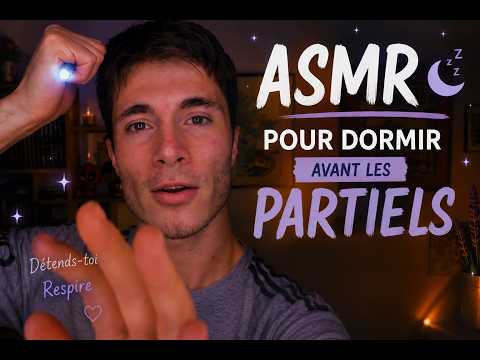 ASMR - Pour dormir avant les partiels 📚
