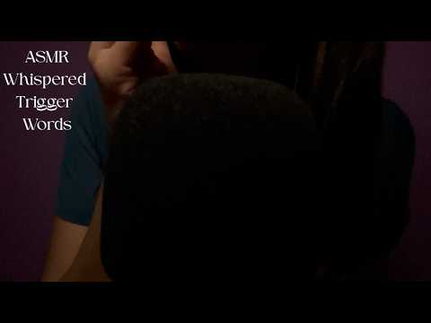 Cupped ASMR Whispers | Repeating and Spelling Trigger Words 