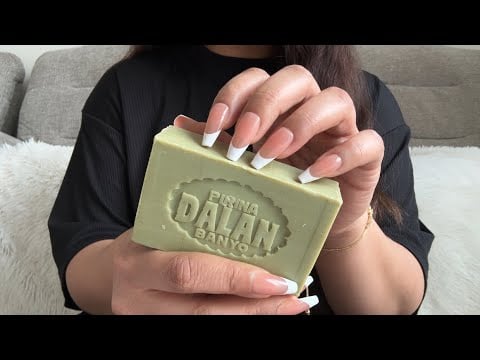 [ASMR] Satisfying Soap Scratching No Talking 😴