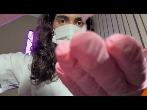 ASMR Roleplay - Limpeza de pele RELAXANTE em você😴 