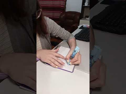 ASMR | Fazendo anotações