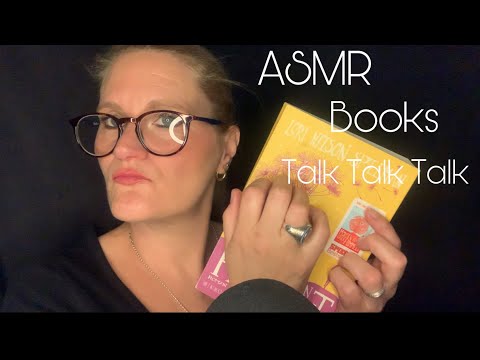 [ASMR] deutsch/german Büchervorstellung - Bücherschrank -Talk Talk - ich flüstere dich in den Schlaf