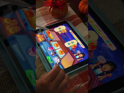Playing Cooking Craze on my IPad #asmr #relax #satisfying #asmrsounds