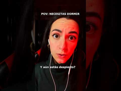 POV: NECESITAS DORMIR  #asmr #shorts #asmrvideo