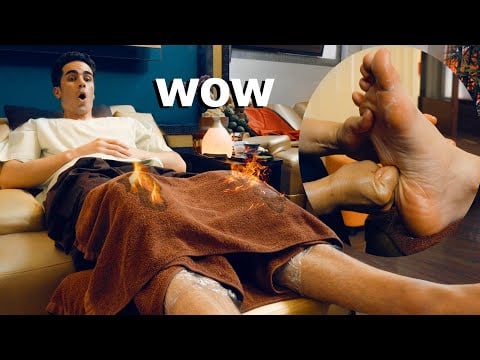 ASMR: Ho Provato il Massaggio CINESE ai Piedi con ZENZERO e FUOCO!