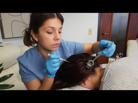 ASMR Scalp Exam & Face Mapping | "Unintentional" Style Soft Spoken Roleplay | Sleep Treatment