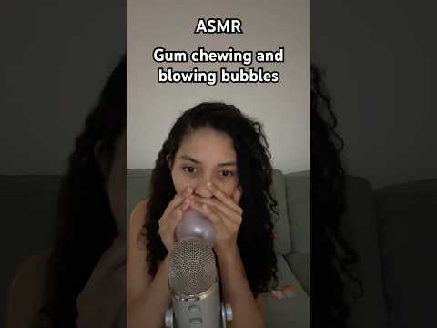 gum chewing asmr #mouthsounds #asmr #chewinggum #asmrgum #gum